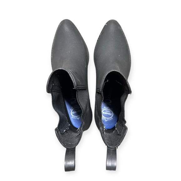 JEFFREY CAMPBELL | Chelsea Ankle Rain Boots  - Black - Picture 6 of 8